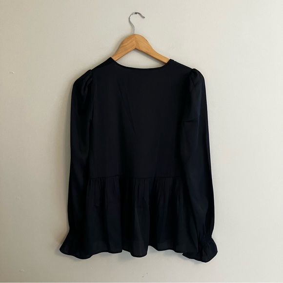 French Connection Black Blouse - Picture 3 of 6